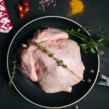 Pollo orgánico. Medio / Entero