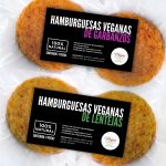 Hamburguesas veganas plato