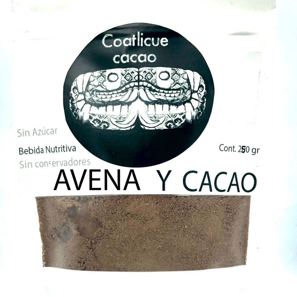 Avena y cacao Lechada, atole