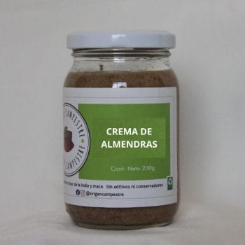 Crema de almendra 230 gr