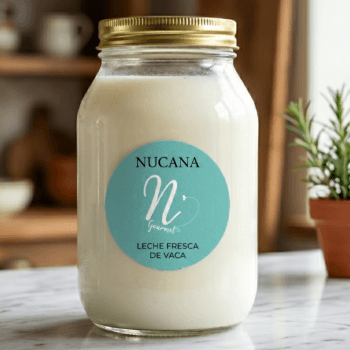 Leche fresca, 100% pura de vaca 1L