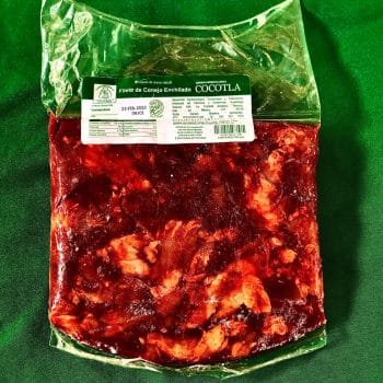 Filete de conejo enchilado 500g