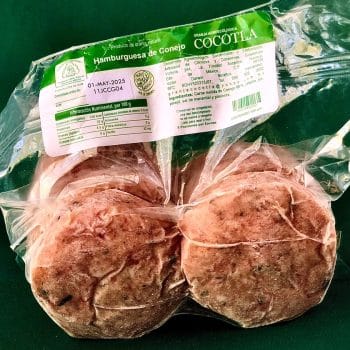 Hamburguesa de Conejo