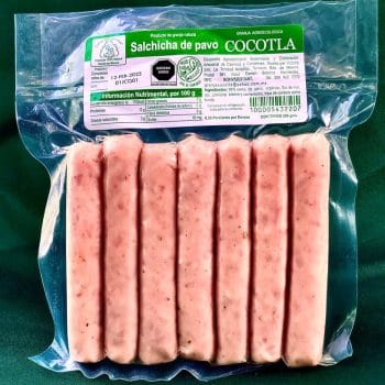 Salchicha de pavo 250g
