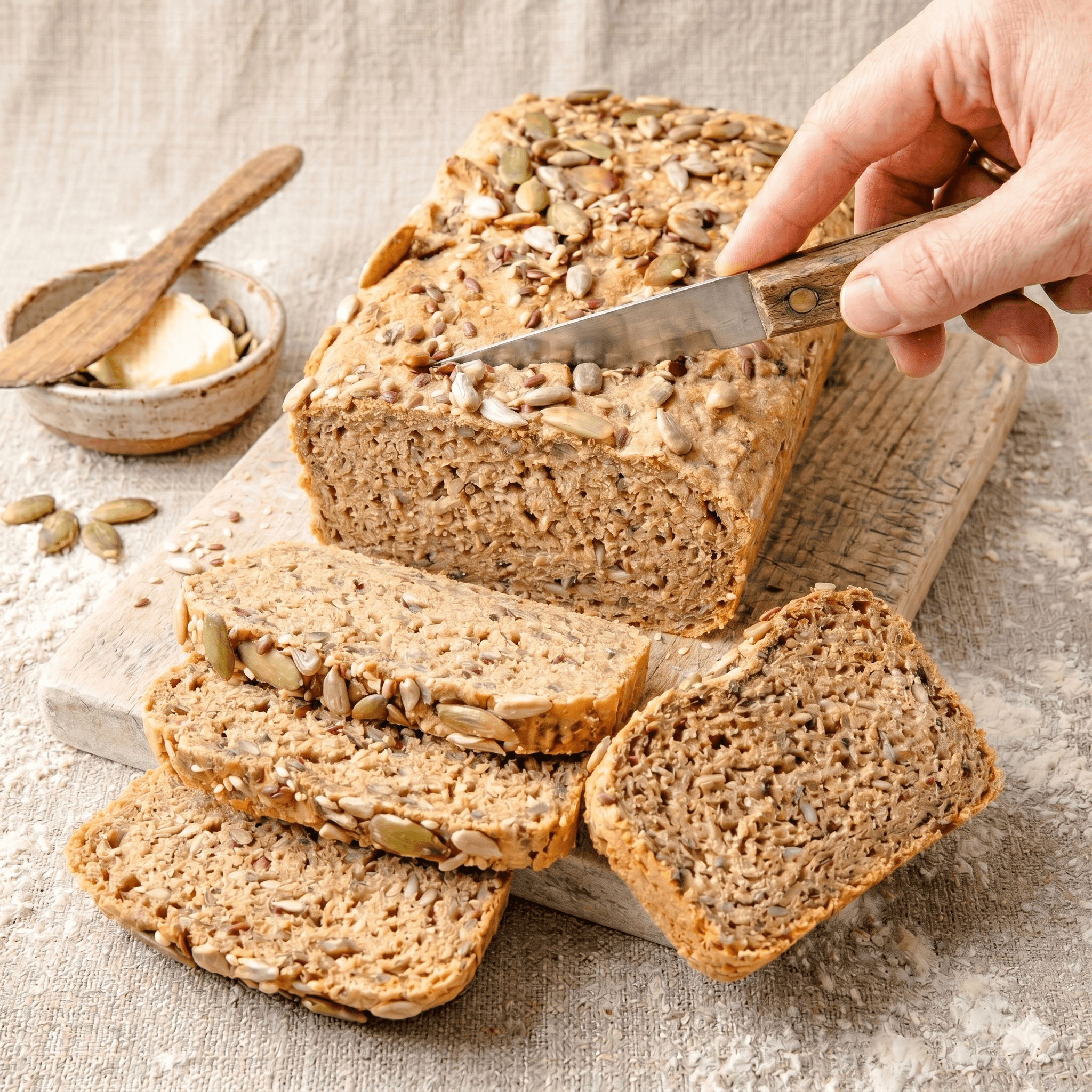 Pan sin gluten Organico de Masa Madre 500gr