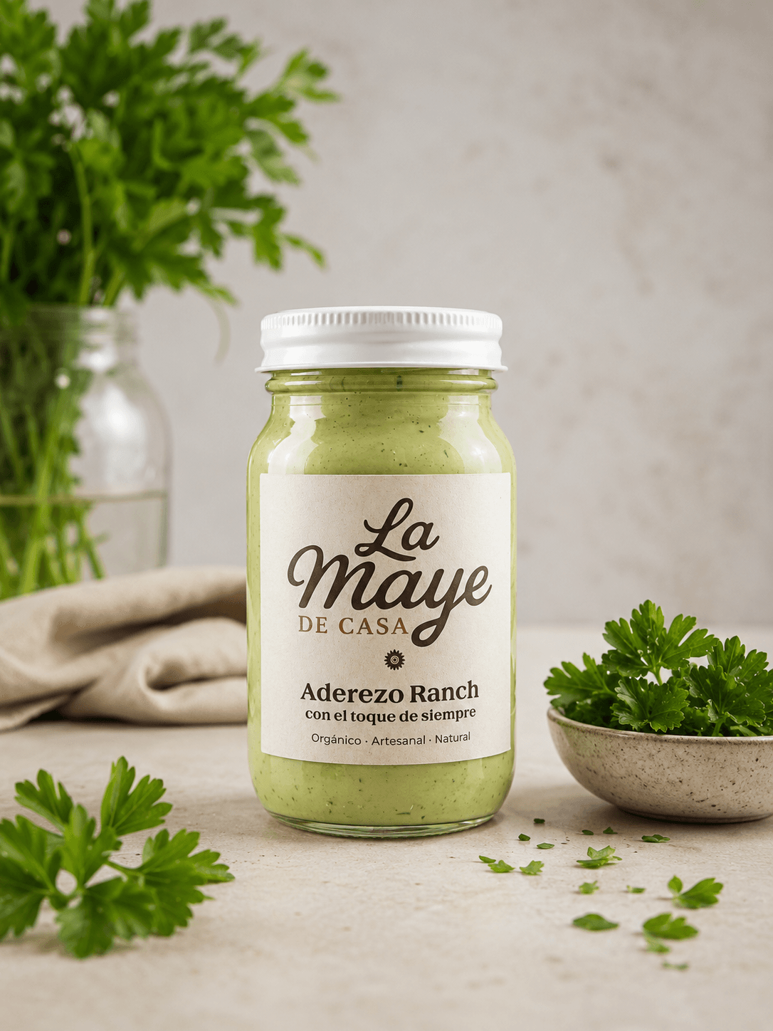 Aderezo Ranch Organico Artesanal – La Maye de Casa